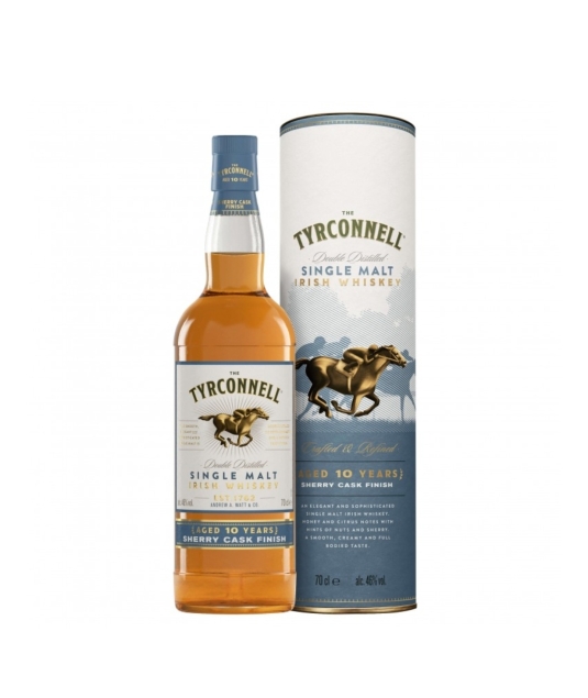 Tyrconnell Single Malt Irish Whisky 10 y.o Sherry Cask 46% - irlandzka whisky premium 0,7 l