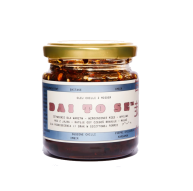 Dai To Se azjatycki olej chilli z polskim miodem i chrupiącymi dodatkami (słodko-pikantny) 160 g