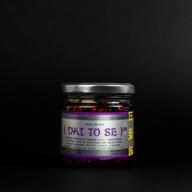 Dai To Se Salsa Con Miso - azjatycki olej chilli z pastą miso (łagodny) 160 g