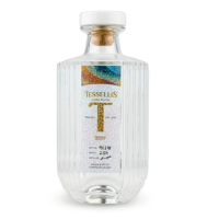Tessellis Distillery London Dry Gin 44 % - polski gin z jałowcem, kolendrą i skórką pomarańczy 0,7 l - Gin London Dry