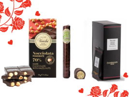 Zestaw prezentowy – Venchi & Dammann Frères (3 sztuki)