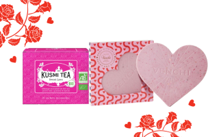 Zestaw walentynkowy – Venchi & Kusmi Tea (2 sztuki)