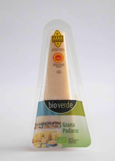 Bio Verde Grana Padano BIO DOP – ser krowi, twardy z Włoch 125 g