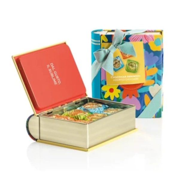 Venchi Teresa Rego Spring Collection Mini Book - mini książka z różnymi pralinami 117 g