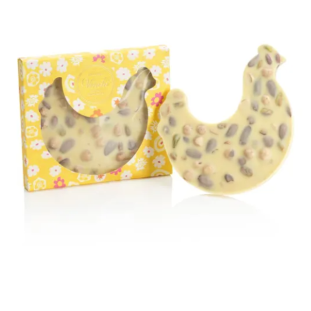 Venchi Brutto Buono Hen White Salted Nuts - biała czekolada z różnymi orzechami 160 g