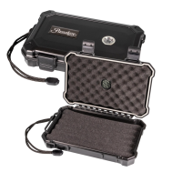 Humidor Passatore - pojemnik podróżny na 5 cygar (czarny)