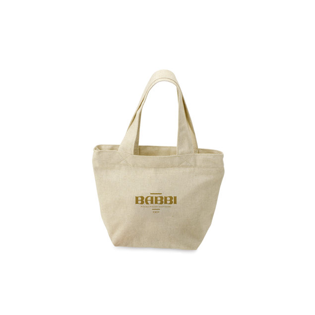 Babbi Wafer Biscuits Bag Juta - wafelki i praliny w torbie z juty z logo marki 374 g