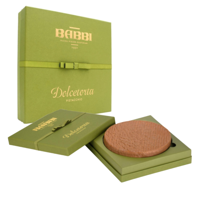 Babbi Dolcetorta Pistacchio - tort waflowy z kremowym nadzieniem pistacji 250 g