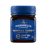 Haddrell`s Manuka Honey - miód Manuka z rejonów Nowej Zelandii UMF10+ MGO261+ 250g