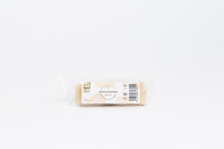 Massepain Sleeubus Louis d'Anvers Marzipan 50/50 - klasyczny belgijski marcepan premium 50 g