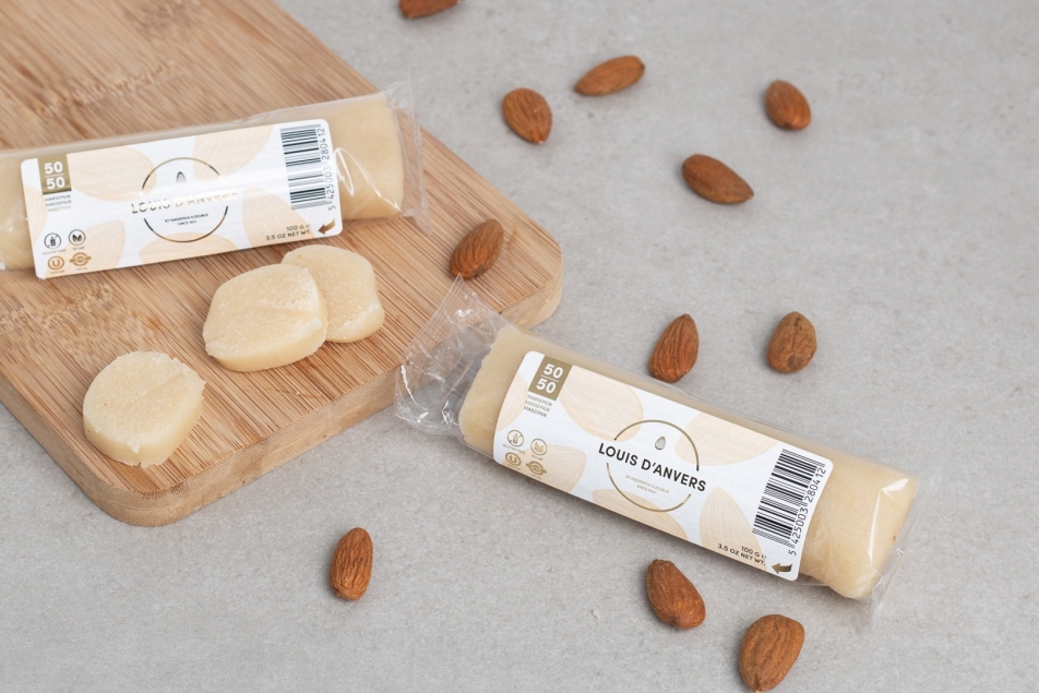 Massepain Sleeubus Louis d'Anvers Marzipan 50/50 - klasyczny belgijski marcepan premium 50 g