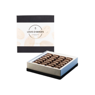 Massepain Sleeubus Louis d’Anvers Marzipan Pralines in Belgian Chocolate - praliny z marcepanem w belgijskiej czekoladzie 400 g