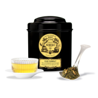 Mariage Freres Yuzu Temple - herbata zielona liściasta z japońskim yuzu w czarnej metalowej puszce 100 g