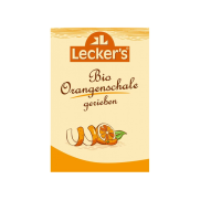 Lecker's Bio Orangenschale gerieben - skórka pomarańczowa starta BIO 15 g