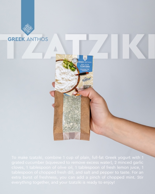 Greek Anthos mieszanka przypraw do tzatziki 65 g
