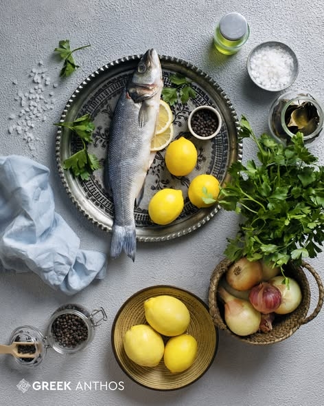 Greek Anthos mieszanka do ryb saszetka 50 g