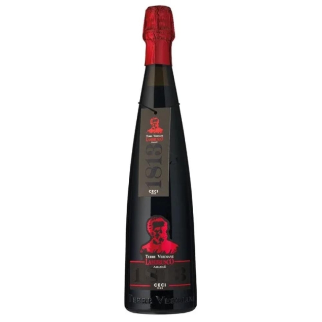 Lambrusco Terre Verdiane 1813 – czerwone wino półsłodkie musujące 0,75 l
