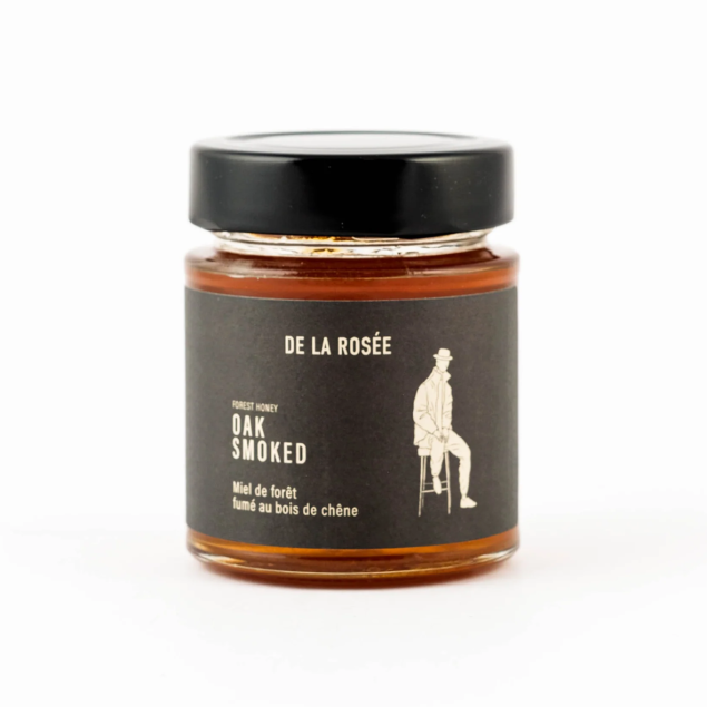 De la Rosee - francuski rzemieślniczy miód leśny wędzony 185 g