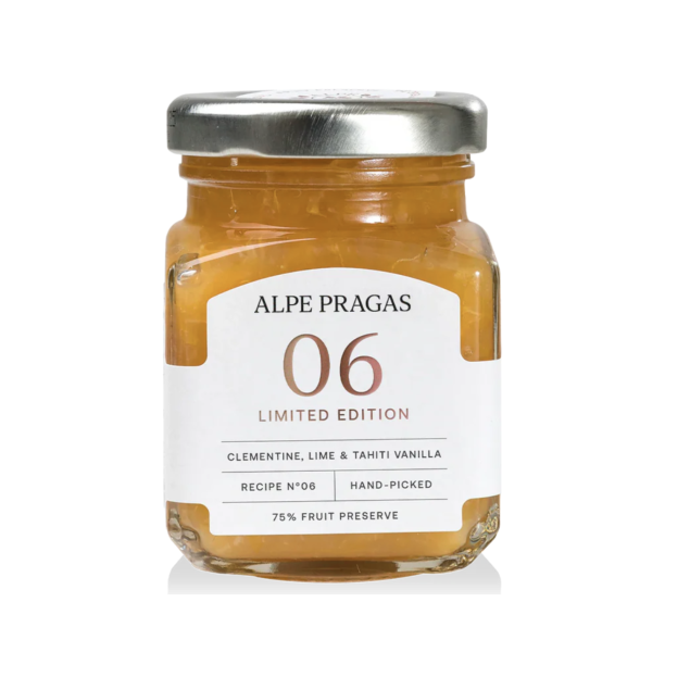 Alpe Pragas 06 Limited Edition - konfitura klementynka, limonka i wanilia tahitańska 220 g