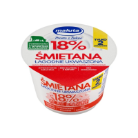 Maluta Śmietana 18% – łagodnie ukwaszona do zup 200 ml