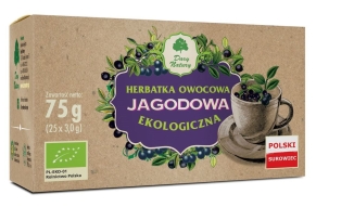 Dary Natury Herbatka Jagodowa Bio (25 X 3 G)