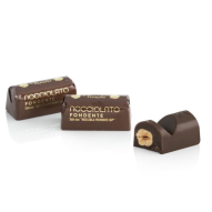 Venchi Ingot Hazelnut Dark - czekoladka ciemna z orzechami laskowymi z Piemontu 15 g (1 sztuka)