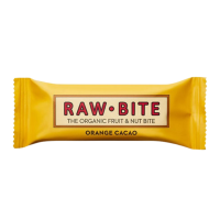 Rawbite Orange Cacao - baton pomarańcza - kakao BIO 50 g