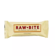 Rawbite Coconut - baton kokosowy z daktylami i orzechami, bez glutenu BIO 50 g
