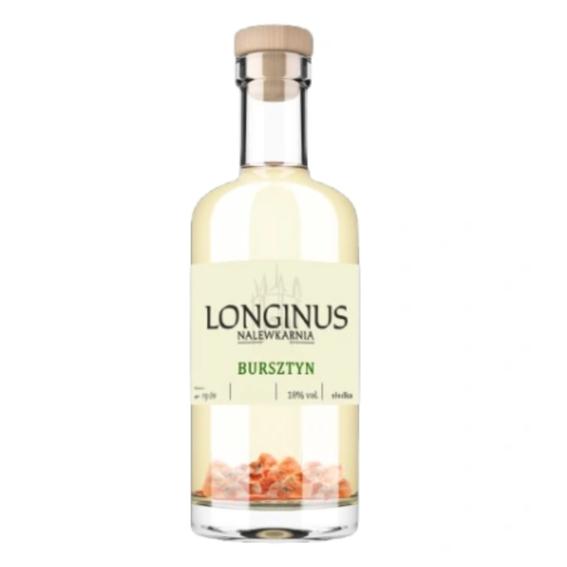 Nalewkarnia Longinus Nalewka premium z bursztynem 18% - 200 ml