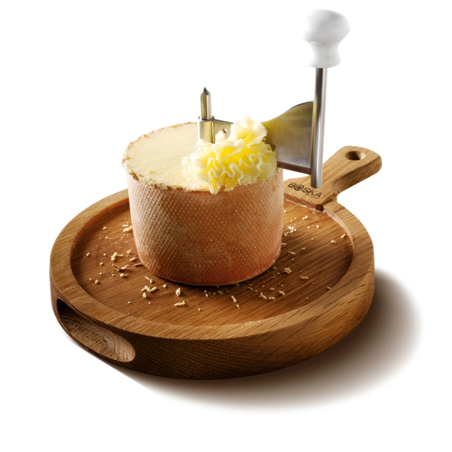 Boska Cheese Curler Friends - strug do sera Girolle i czekolady, stal nierdzewna (1 sztuka)