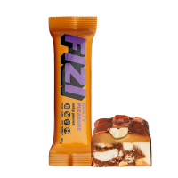 FIZI Salty peanut - baton z karmelem, orzeszki ziemne i daktyle w czekoladzie 45 g