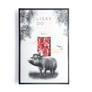 Lisardo Castro Iberian acorn fed salchichon - hiszpańska dojrzewająca kiełbasa iberyjska w plastrach 100 g