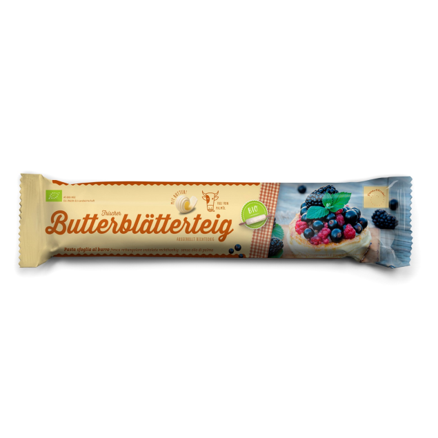 Donau Strudel Organic Buttery Puff Pastry - maślane ciasto francuskie BIO 275g