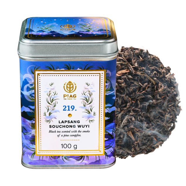 Piag Tea Lapsang Souchong Wuyi N°219 - organiczna czarna herbata z Chin BIO 100 g