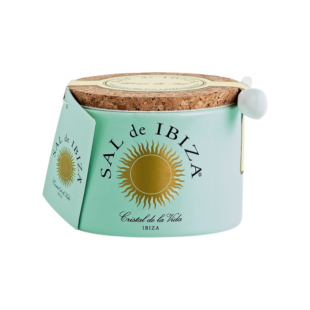 Sal de Ibiza Fleur de Sel - 100% naturalna sól morska w ceramicznym słoiczku 150 g