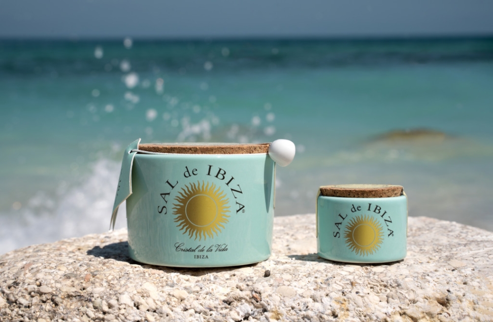 Sal de Ibiza Fleur de Sel - 100% naturalna sól morska w ceramicznym słoiczku 150 g