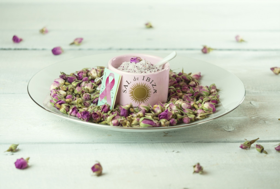Sal de Ibiza Fleur de Sel La Vie en Rose - sól morska w ceramicznym słoiczku 140 g