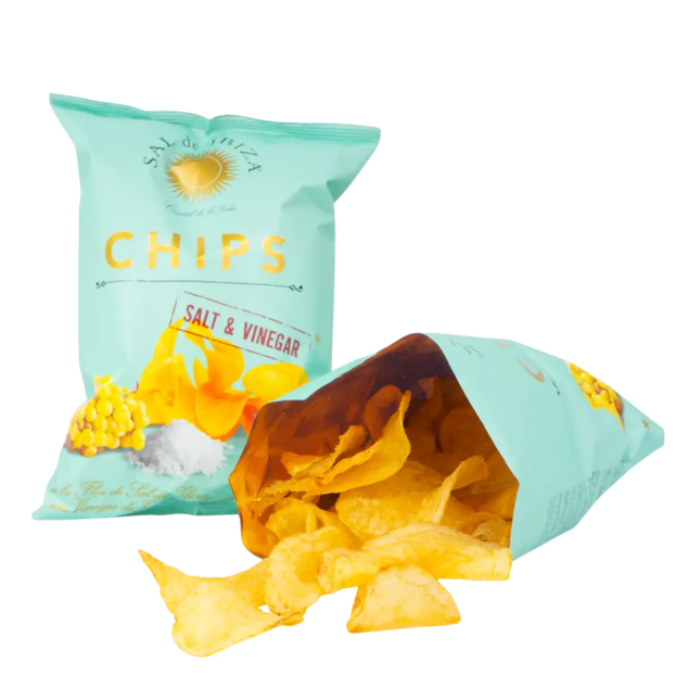 Sal de Ibiza Chips Salt & Vinegar - chipsy ziemniaczane sól i ocet 45 g