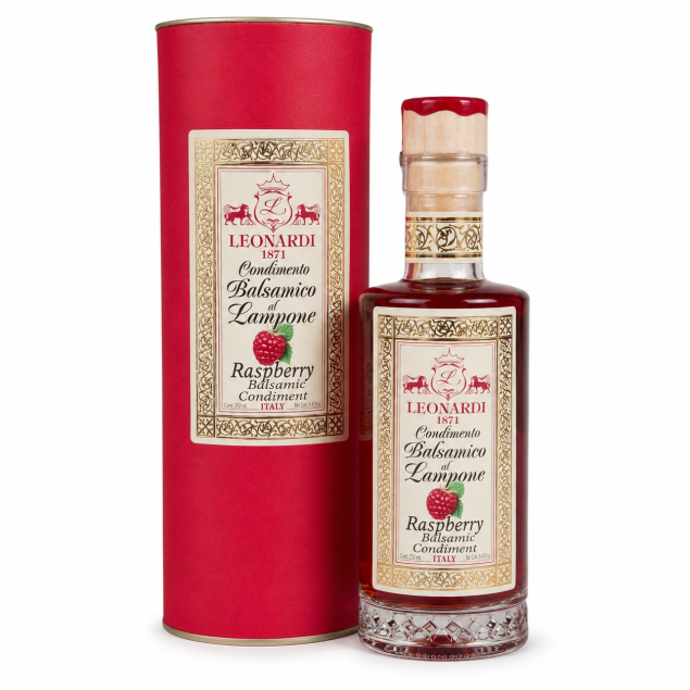 Leonardi Raspberry Balsamic Condiment - ocet balsamiczny malinowy w tubie 250 ml