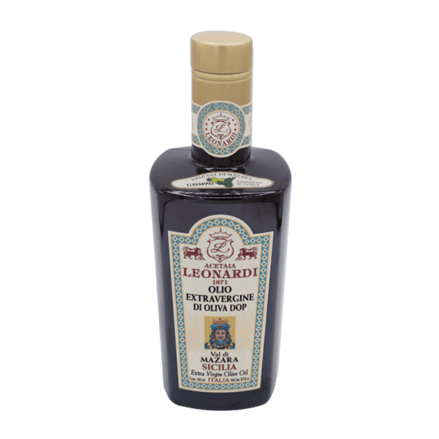 Leonardi Extra Virgin Olive Oil DOP Val di Mazara - sycylijska oliwa premium extra virgin DOP 500 ml