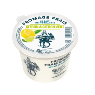 Isigny Ste Mère Fromage Frais Citron & Citron Vert Citron Skyr - deser cytrynowy z Normandii 500 g