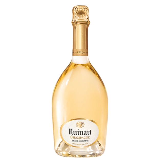 Ruinart Blanc de Blancs Second Skin 12% - elegancki champagne z odmiany Chardonnay 1,5 L