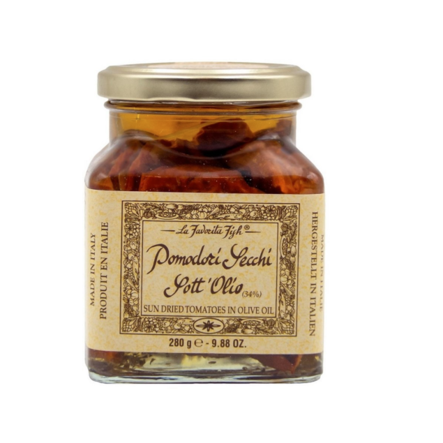 La Favorita Fish Pomodi Secchi Sott'Olio - suszone pomidory w oliwie z oliwek 280 g