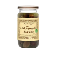La Favorita Fish Taggiasca olives in olive oil - oliwki Taggiasche w oliwie z oliwek 180 g