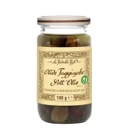 La Favorita Fish Taggiasca olives in olive oil - oliwki Taggiasche w oliwie z oliwek 180 g