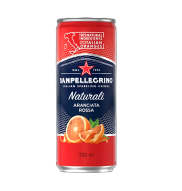 Sanpellegrino Rosa – włoski gazowany napój o smaku różowego grejpfruta i pomarańczy 330 ml