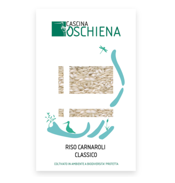 Cascina Oschiena Riso Carnaroli Classico – włoski ryż do risotto premium 1 kg