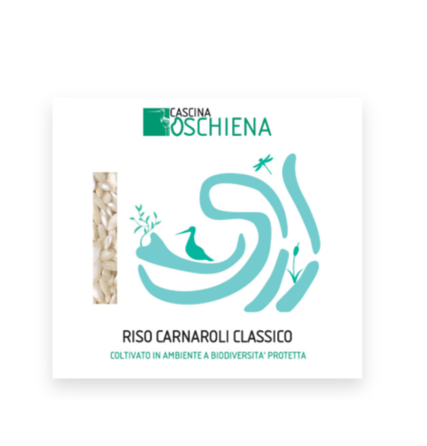 Cascina Oschiena Riso Carnaroli Classico – włoski ryż do risotto premium 500 g