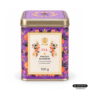 Piag Tea Peachy Blinders N°914 – aromatyzowana herbata o brzoskwiniowym charakterze w eleganckiej puszce 100 g