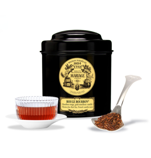 Mariage Freres Rouge Bourbon – rooibos o aromacie waniliowym w puszce 100 g